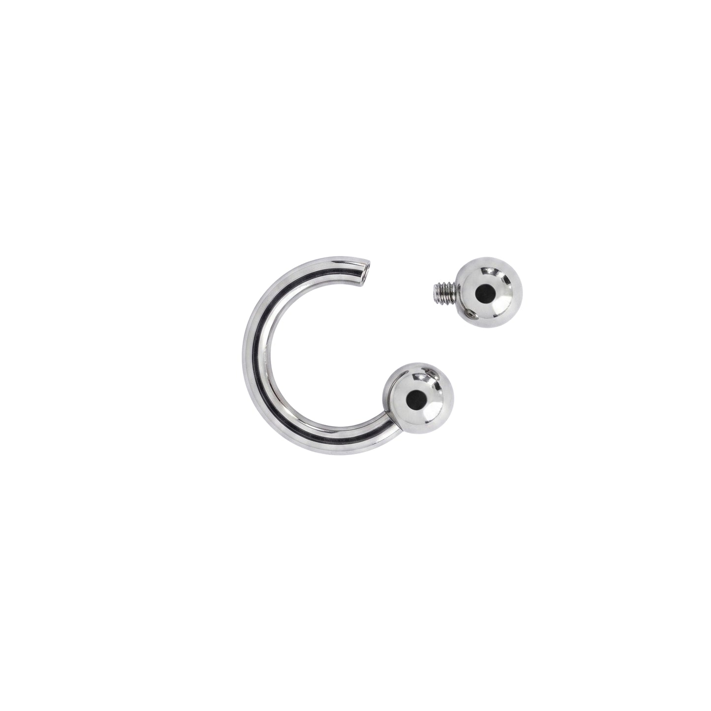 Threaded Circular Barbell & Threaded Ball Ends Set