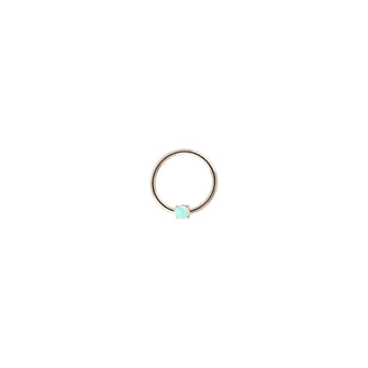 18G Fixed 3/8 Gem Seam Rings