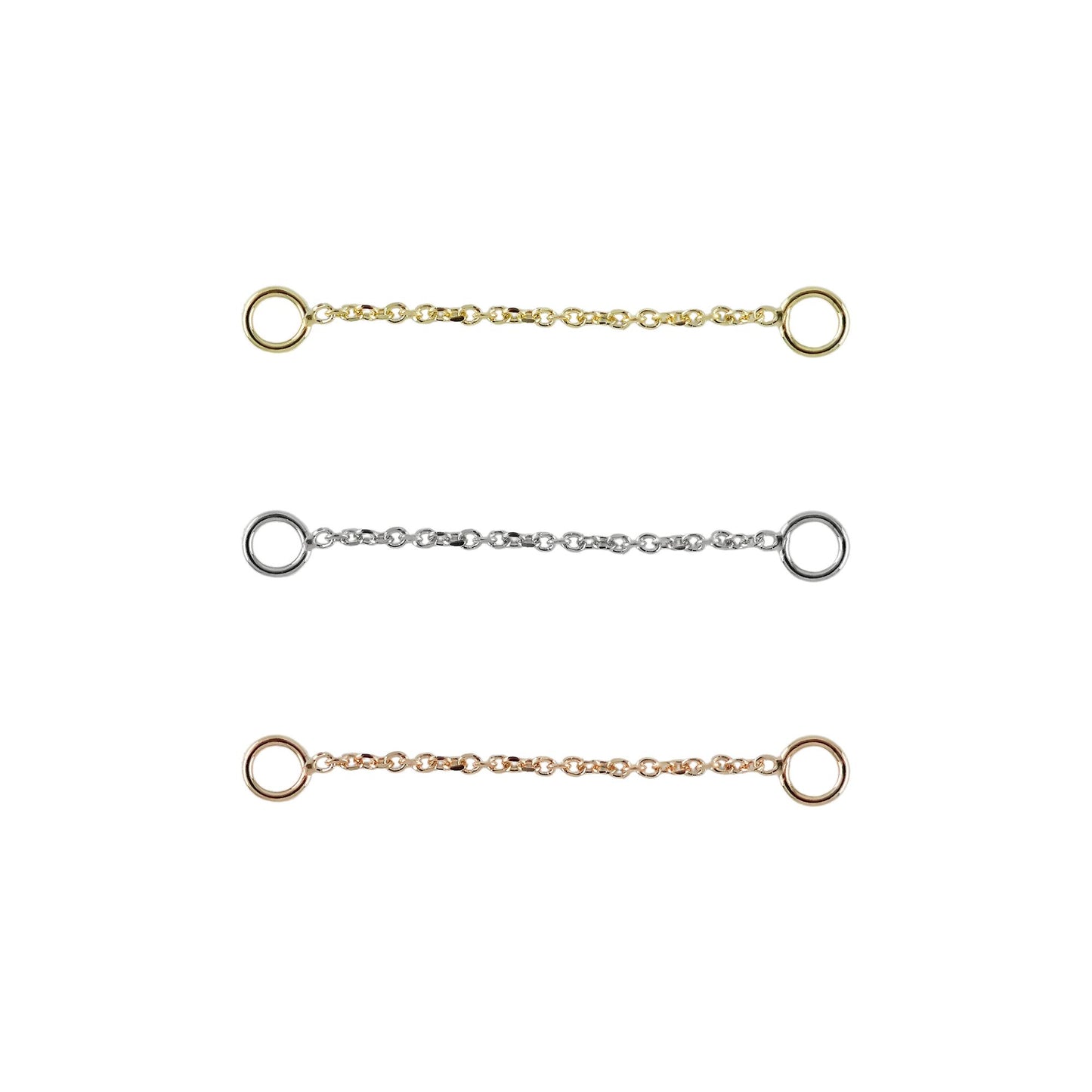 Small Diamond Cut Rolo Chain