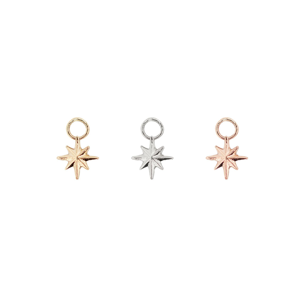 Charm - 5mm Twinkle Star