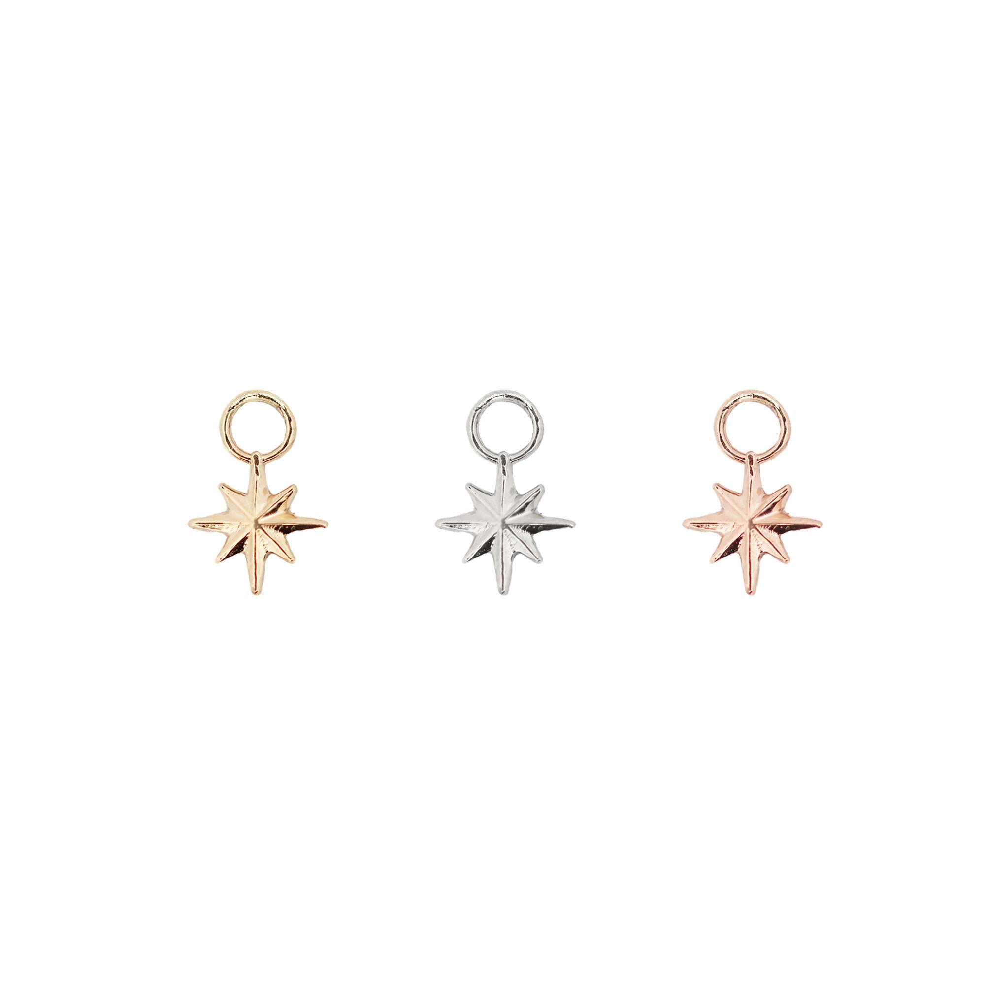 Charm - 5mm Twinkle Star
