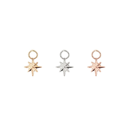 Charm - 5mm Twinkle Star