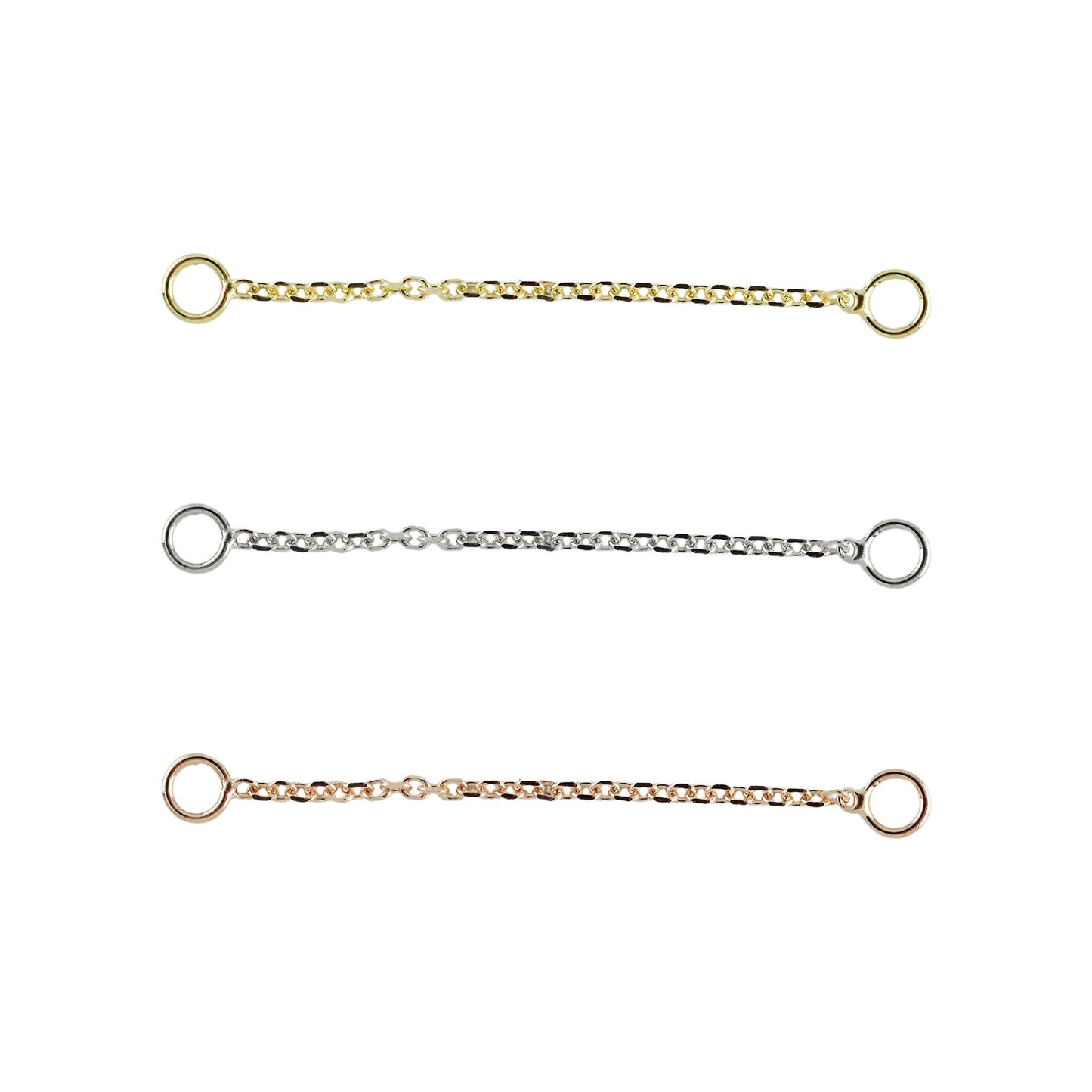 Large Diamond Cut Rolo Chain