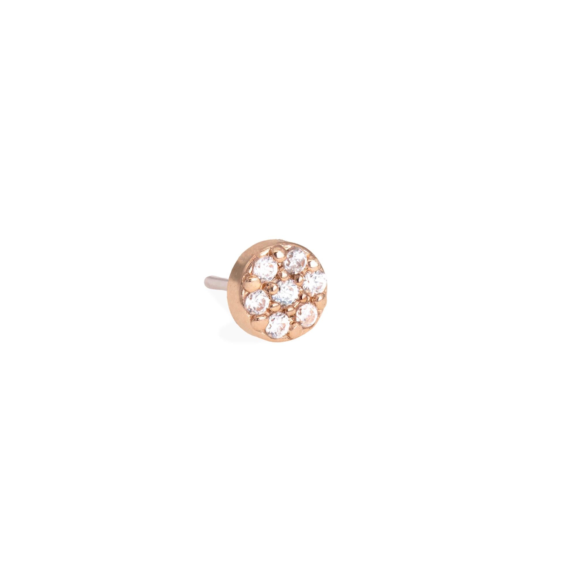 CZ Pave Disk