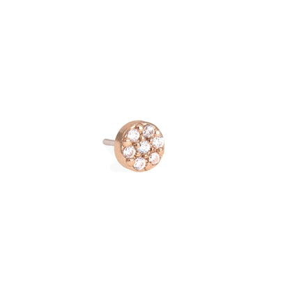CZ Pave Disk
