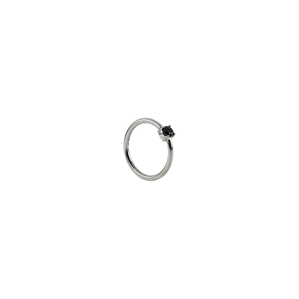 18G Fixed 3/8 Gem Seam Rings