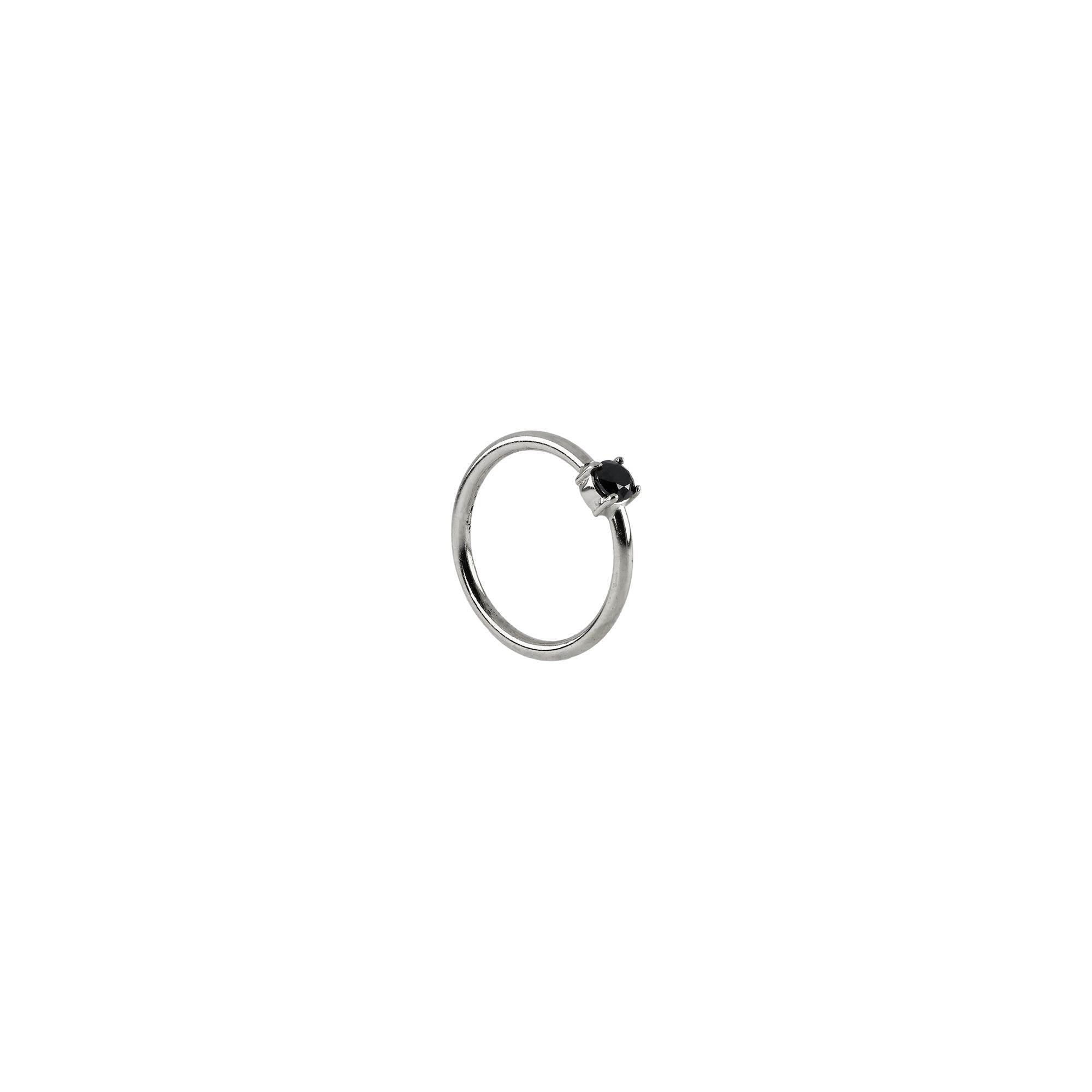 18G Fixed 3/8 Gem Seam Rings