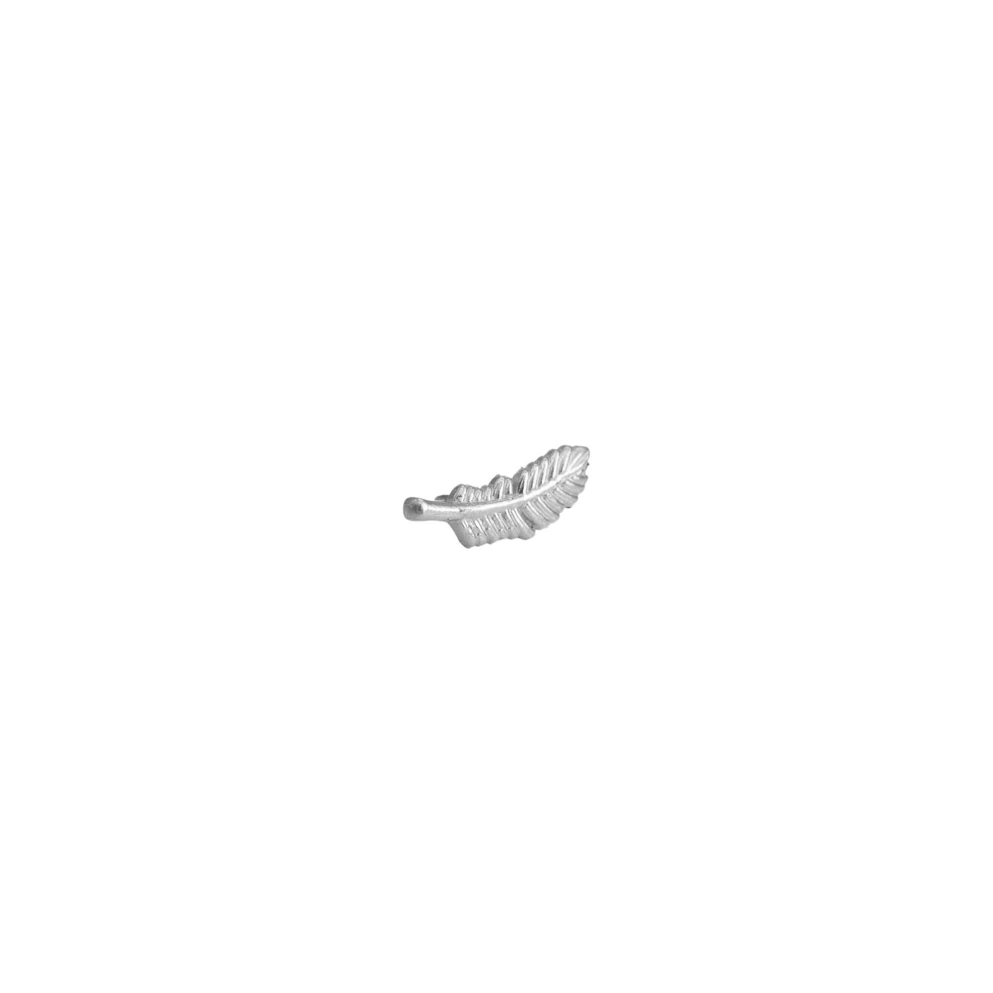 Left Curved Large Feather