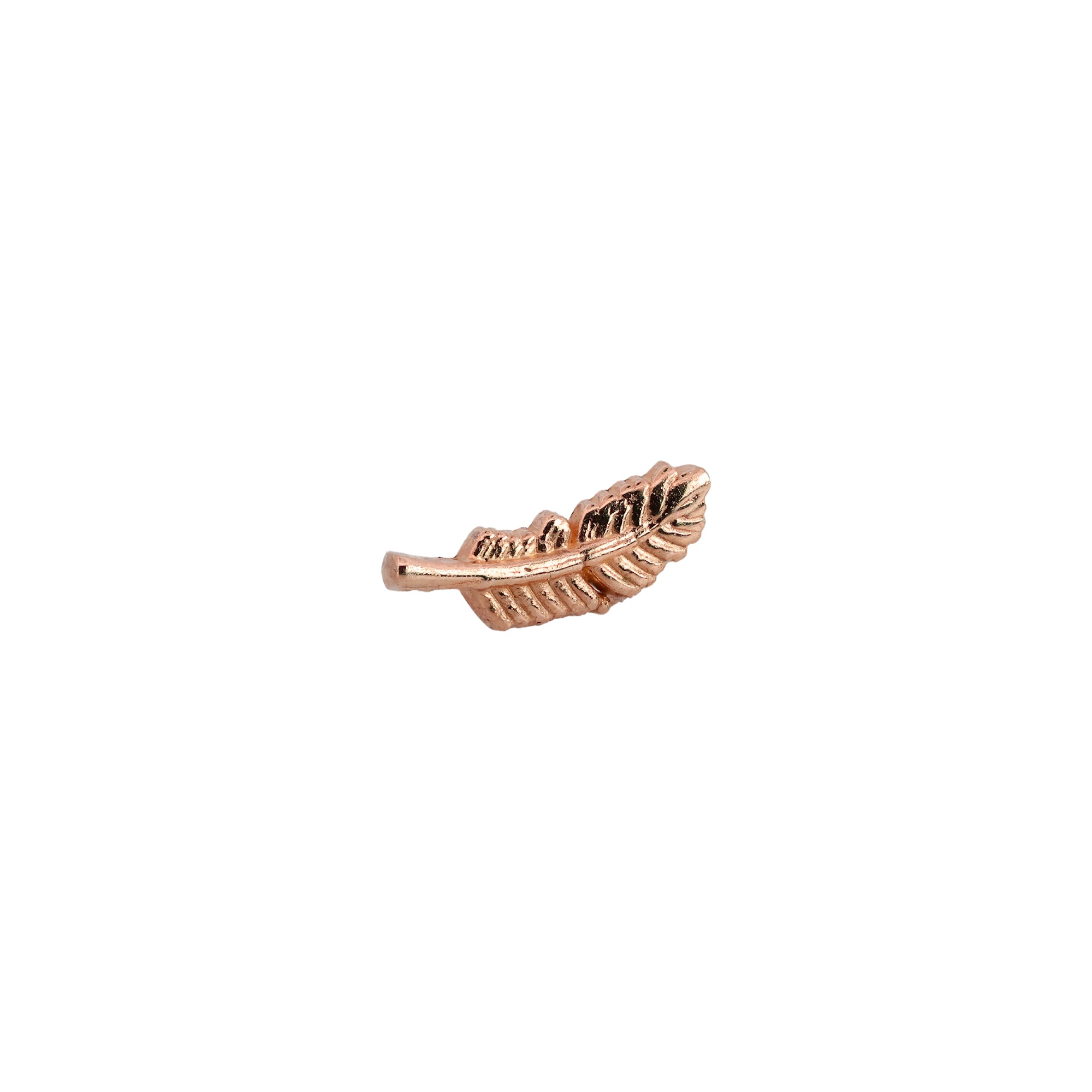 Left Curved Small Feather