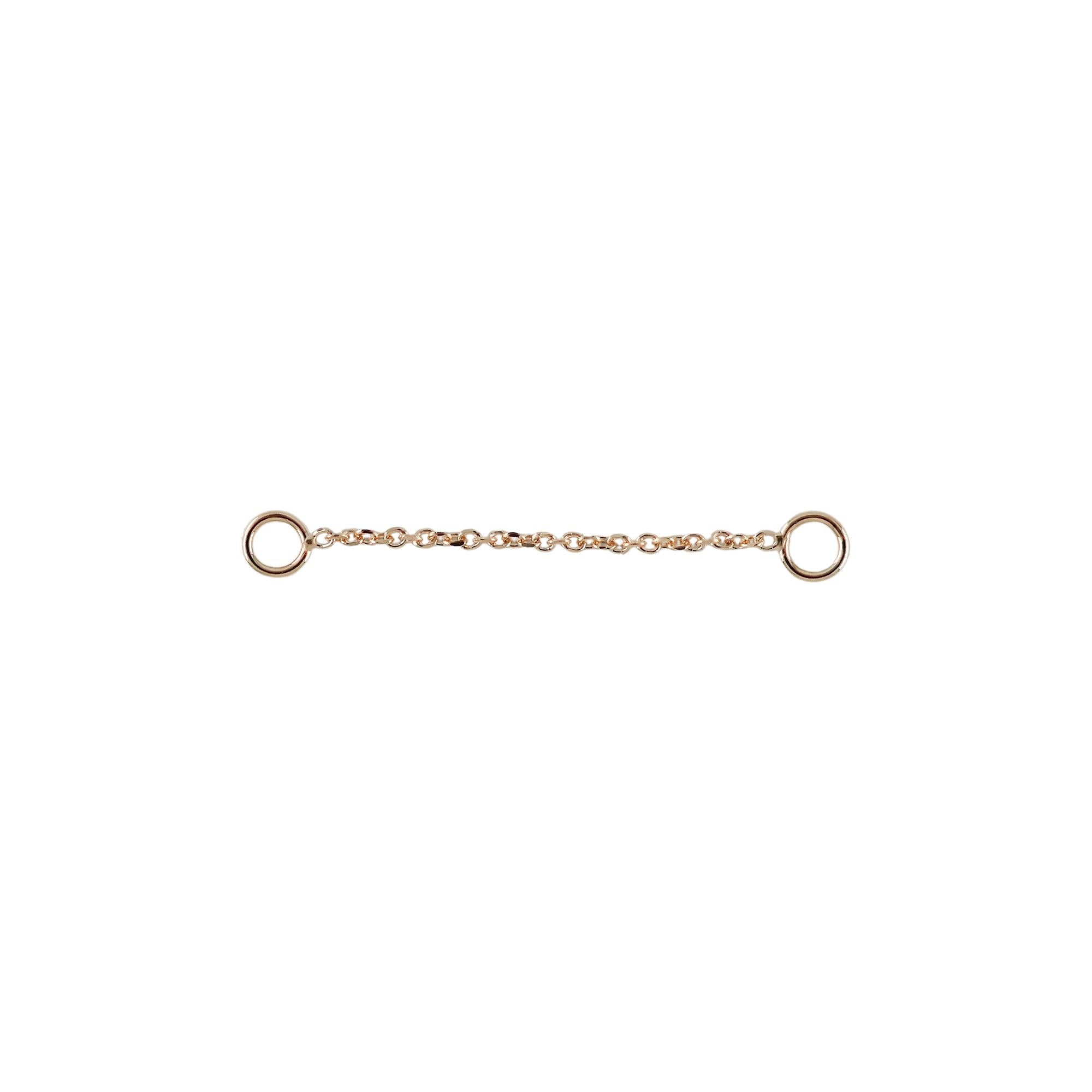 Small Diamond Cut Rolo Chain