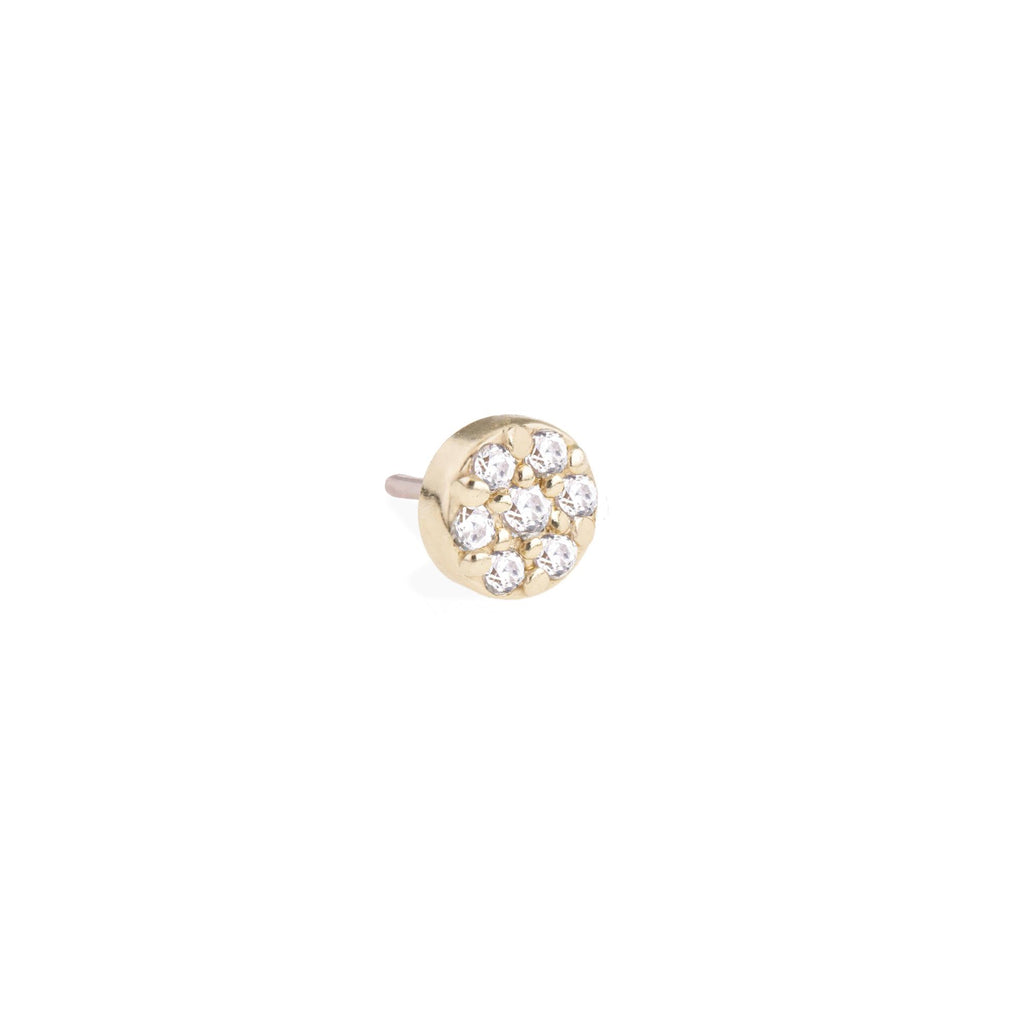 CZ Pave Disk