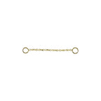 Small Diamond Cut Rolo Chain