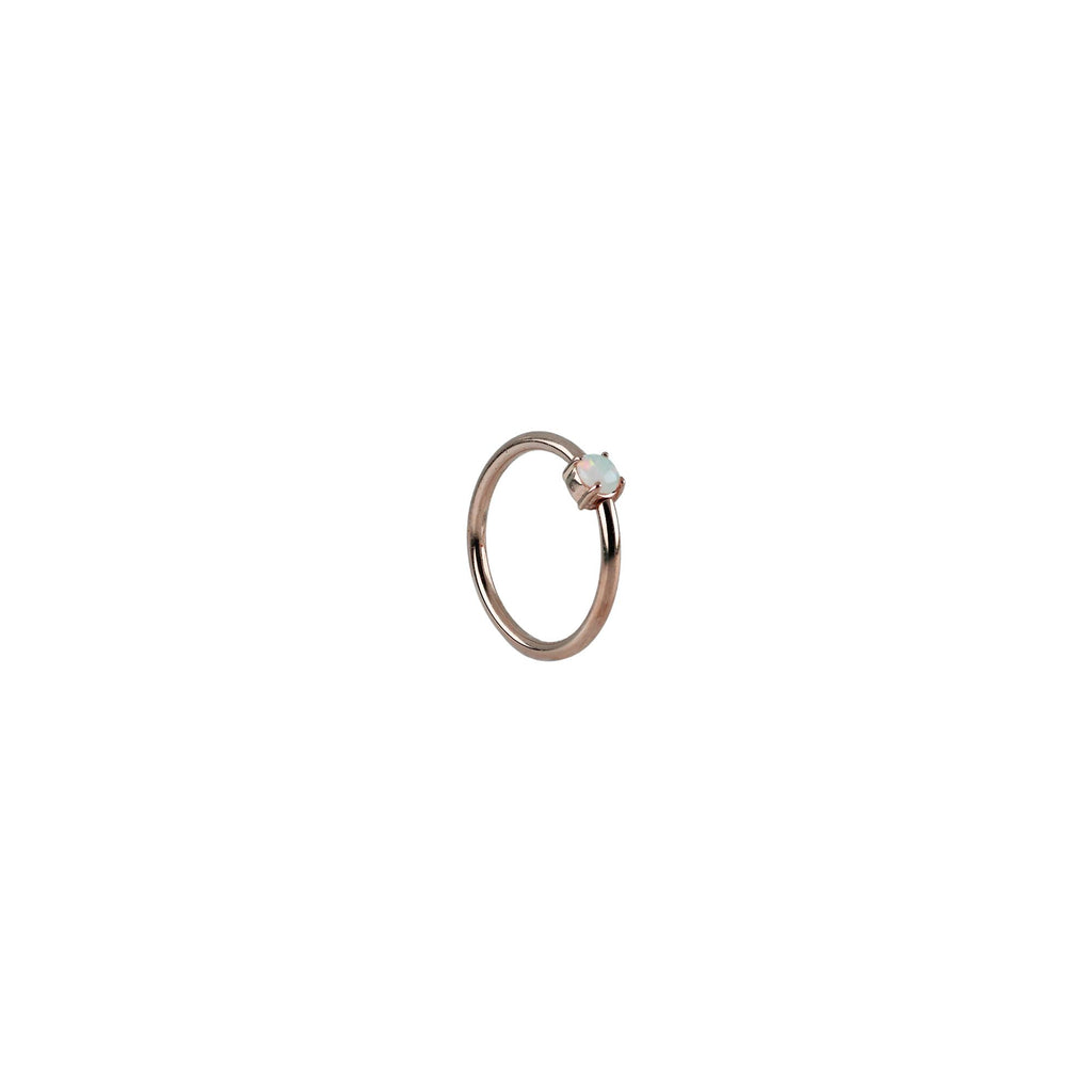 18G Fixed 3/8 Gem Seam Rings